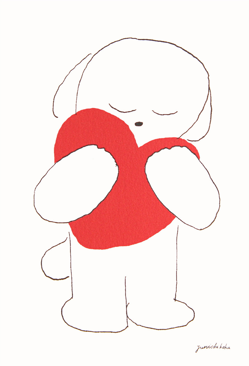 江夏潤一 明信片e